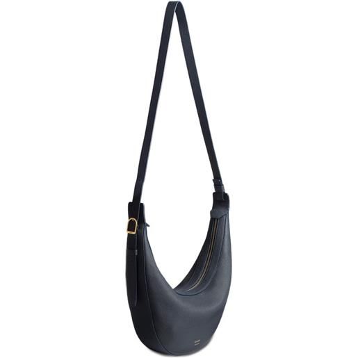 Baggu - Borsa A Tracolla Da Festival In Nylon A Quadretti Di Dimensioni Medie A Mezzaluna