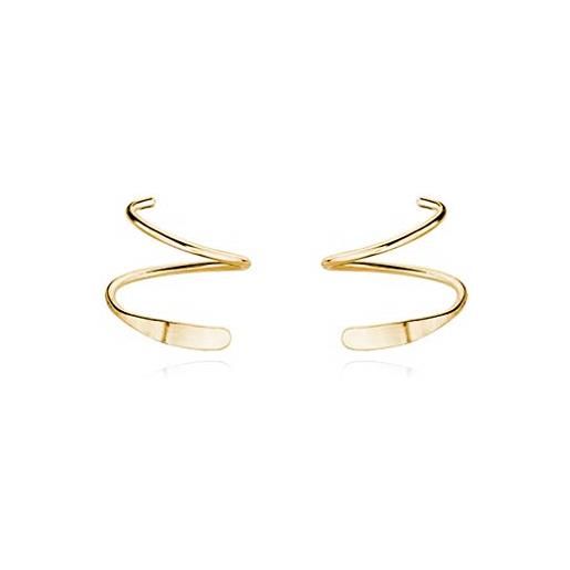 Gioielli in argento sterling 925 moda donna carino piccolo cristallo