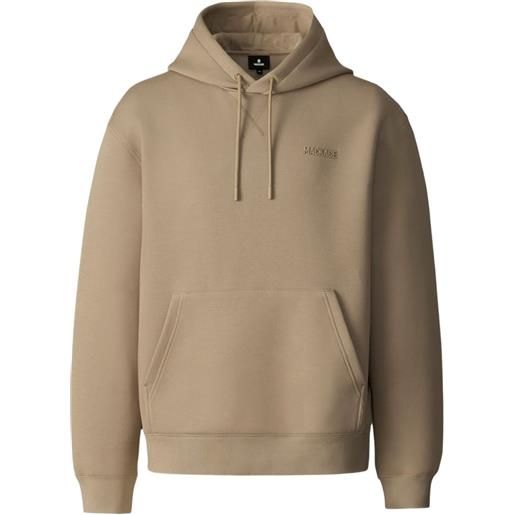 Mackage felpa krystian con logo - toni neutri