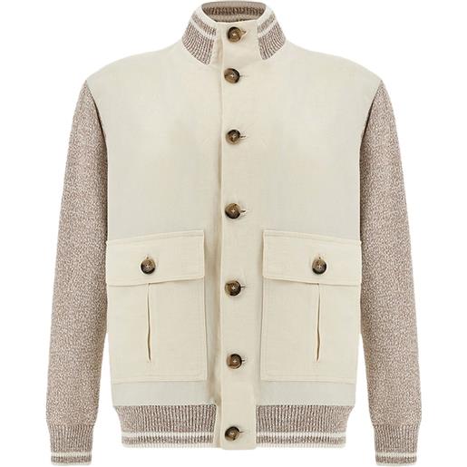 Paul & Shark cardigan - toni neutri