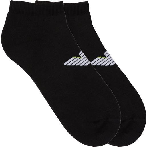 Emporio armani 2 pack calzini uomo spugna