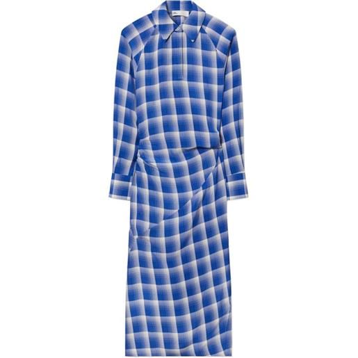 Tory Burch chemisier tartan - blu