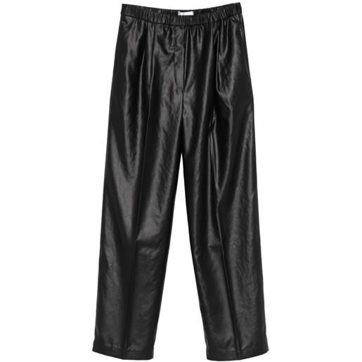 Christian Wijnants pantaloni piga con vita elasticizzata - nero