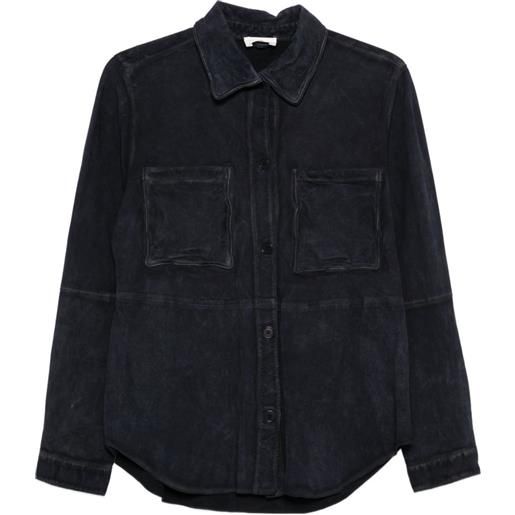 P.A.R.O.S.H. camicia con taschini - blu
