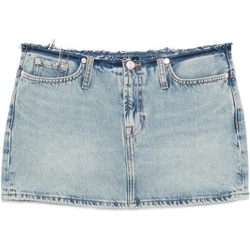 7 For All Mankind minigonna cherry - blu