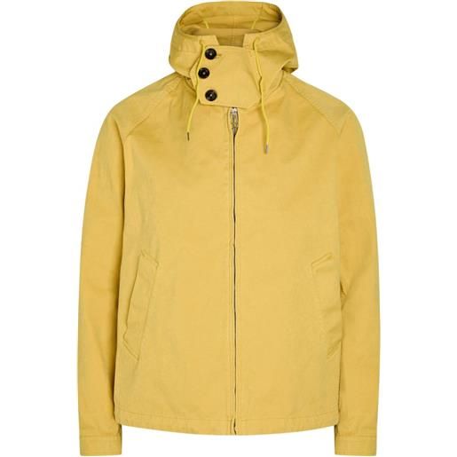 Ten C giacca con cappuccio - giallo