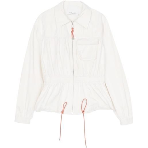 3.1 Phillip Lim giacca con coulisse - toni neutri