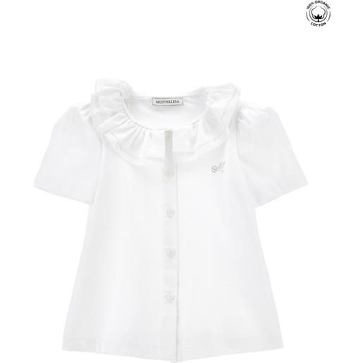 Monnalisa camicia jersey cotone patty