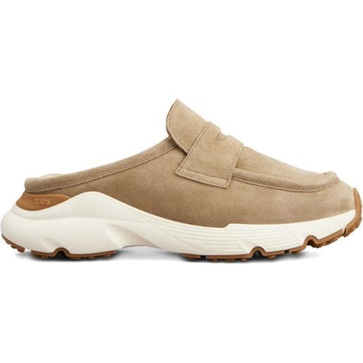 Tod's mules con fascia penny - toni neutri