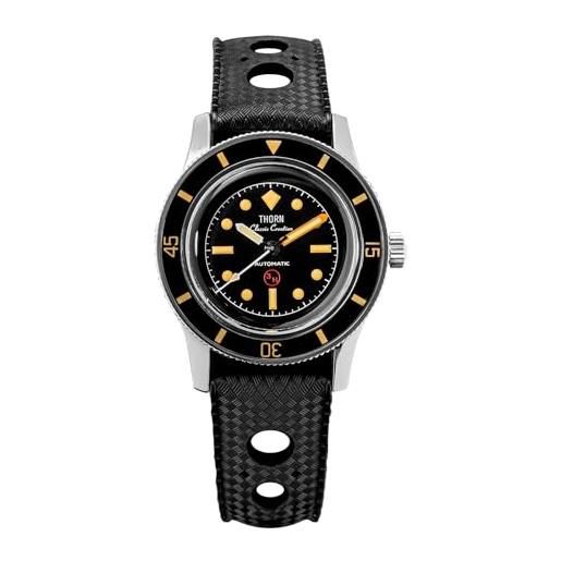 TACTICAL FROG Cronos L6028 - Orologio Automatico Uomo - Movimento PT5000 - Cassa 39mm Acciaio 316L - Vetro Zaffiro - Impermeabile 100m