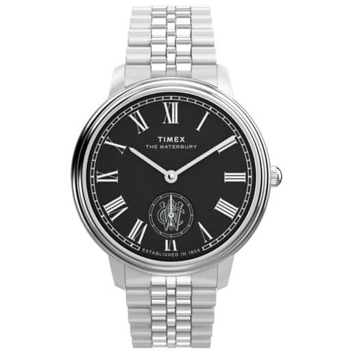 Orologio Armitron Uomo/donna Con Cassa Argento E Display LED Rosso, Bracciale A Maglie,防水 50m
