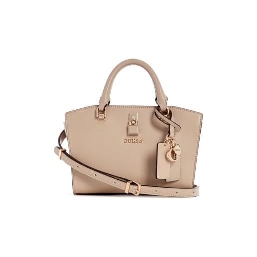 GUESS queensland mini satchel bag simply taupe