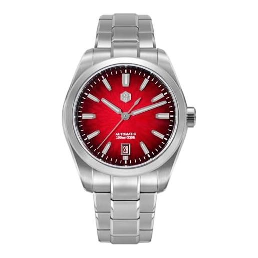 FINNIAN CADISEN Orologio Automatico Uomo 36mm - Meccanico Impermeabile 100m Vetro Zaffiro Minimal