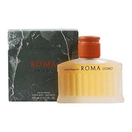 Laura Biagiotti roma uomo edt sp 125 ml cura della persona e salute