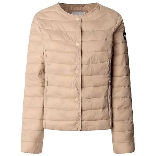 Pepe Jeans jane giacca, marrone(beige biscotto chiaro), s donna