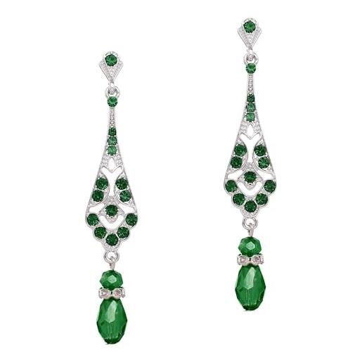 1 PC Braccialetto elastico con perle finte per donne, braccialetto in