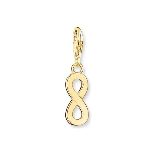 Charm Thomas Sabo In Argento 925 Con Perlina Karma - Regalo Unico
