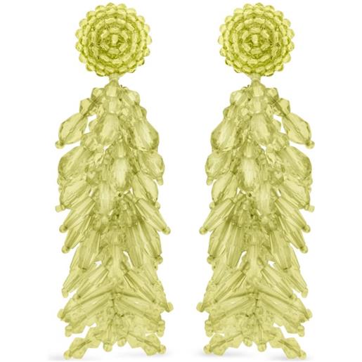 Orecchini CC con limone giallo carino per le vacanze estive