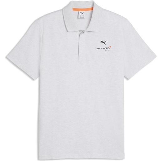 PUMA polo mclaren racing da uomo, accessori, bianco, s