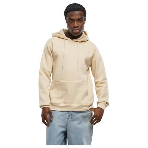 Build your brand felpa con cappuccio da uomo, sabbia, 4xl