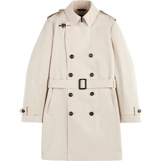 Fay trench con cintura - toni neutri