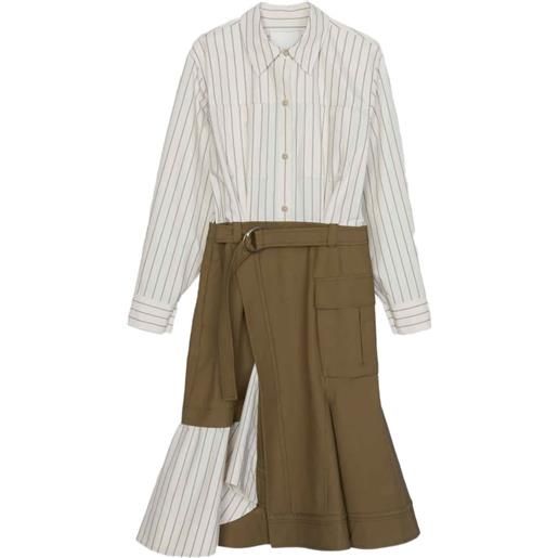 3.1 Phillip Lim abito midi con tasche cargo - toni neutri