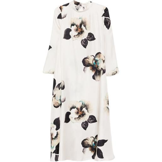 Antonio Marras abito con stampa a fiori - toni neutri