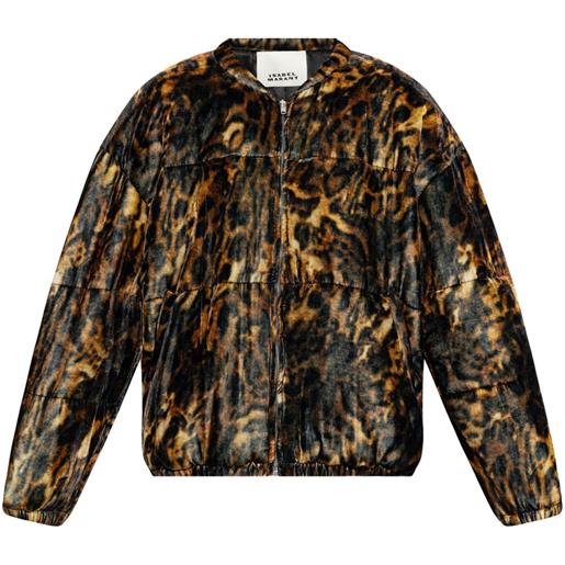 ISABEL MARANT bomber delima - marrone