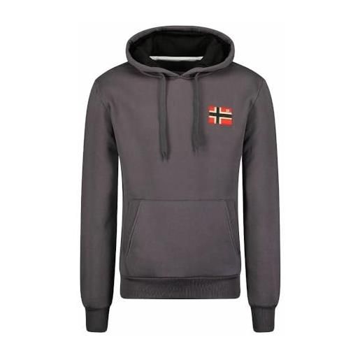 Geographical Norway felpa grigio uomo fondant, grigio, l