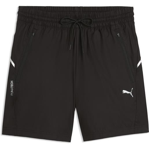 PUMA shorts PUMAtech 6" dal taglio morbido da uomo, accessori, nero, s