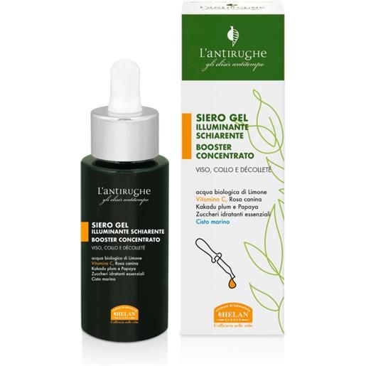HELAN elisir antitempo siero gel illuminante schiarente helan 30ml