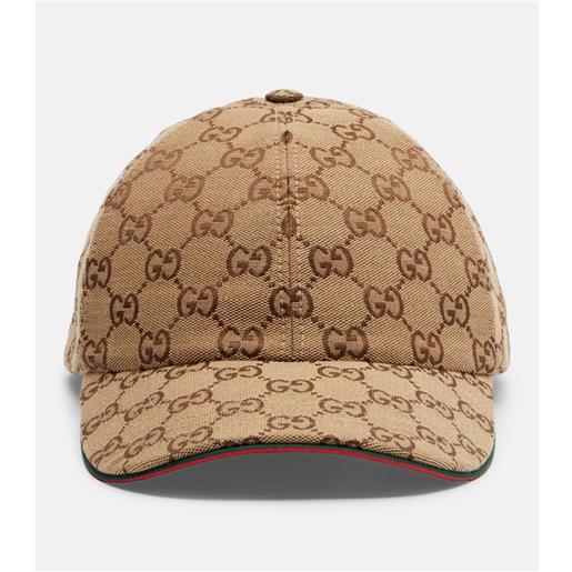 Gucci cappello da baseball in canvas gg supreme