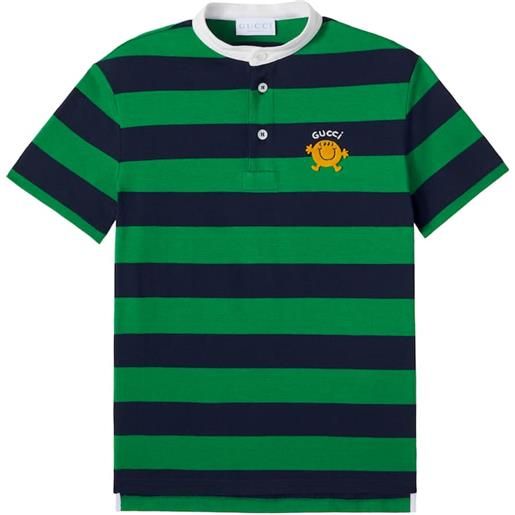 Gucci Kids x mr. Menâ¢ little missâ¢ - polo in cotone a righe