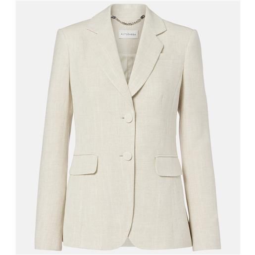 Altuzarra blazer fenice in misto lino