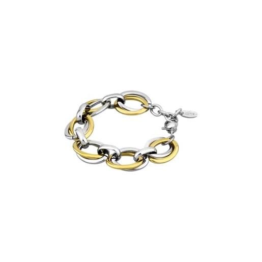 Bracciale Lotus Donna LS1843-2/5 – Acciaio Inossidabile 316L, Finitura Lucida, Stile Romantico