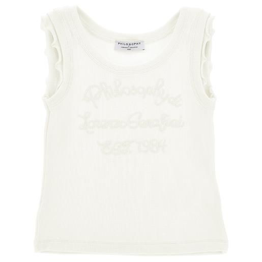 Monnalisa canotta ricamata philosophy