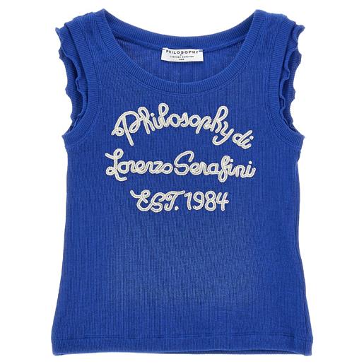 Monnalisa canotta ricamata philosophy