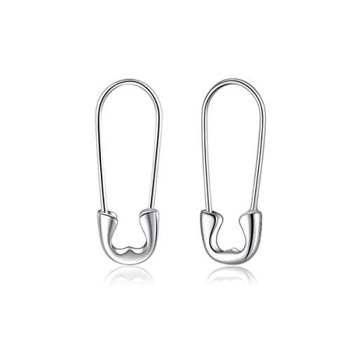 Elli Spilla da Balia Earcuff Creoli in Argento Sterling 925 Orecchini