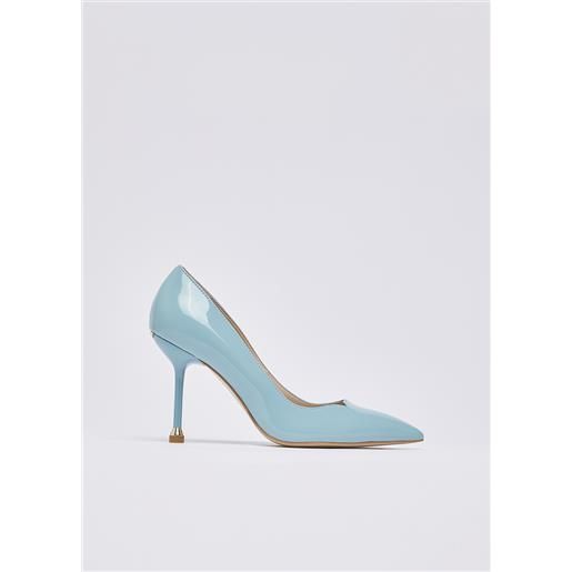 LIUJO liu jo décolleté in vernice, azzurro