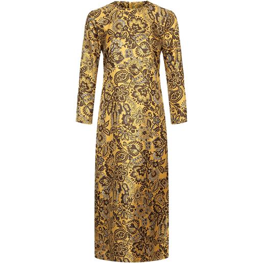 S'MaxMara abito aria in seta stampata