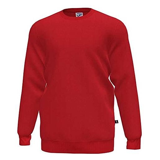 Joma montana felpa 102107-600, uomo, rosso, xl, rosso