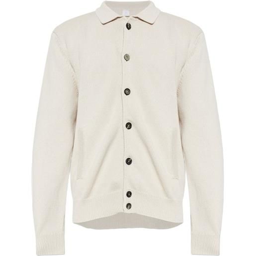Eleventy cardigan in maglia con bottoni - toni neutri