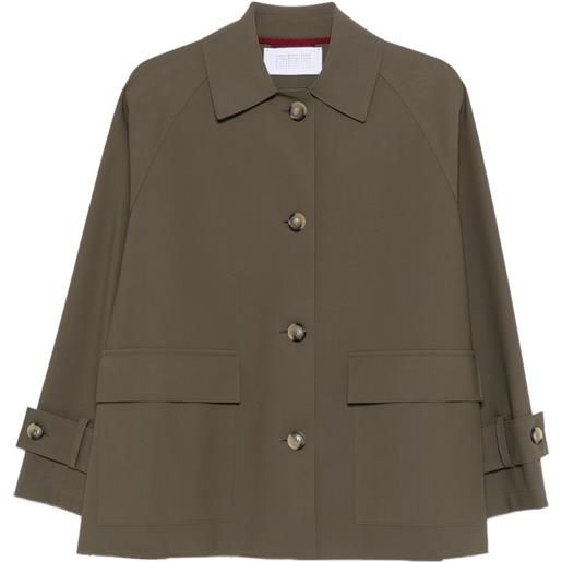 Harris Wharf London giacca con maniche raglan - verde