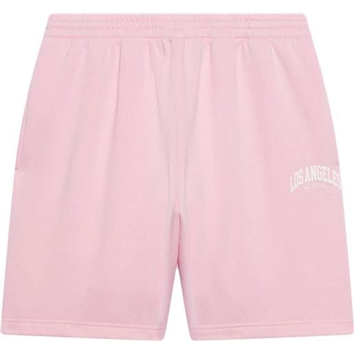 Balenciaga shorts sportivi cities los angeles - rosa