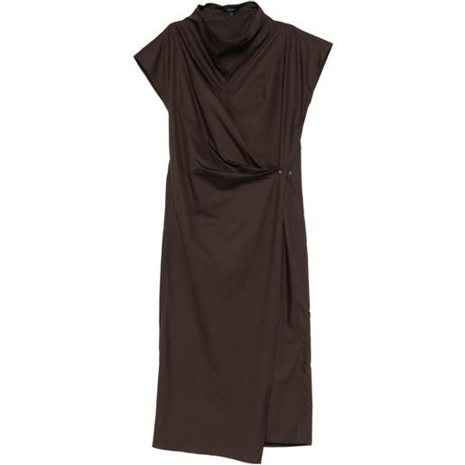 Soeur abito midi foggia - marrone