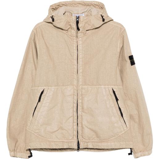 Stone Island giacca con motivo compass - toni neutri