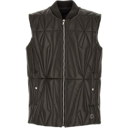 Moncler x Moncler gilet trapuntato jw anderson - nero