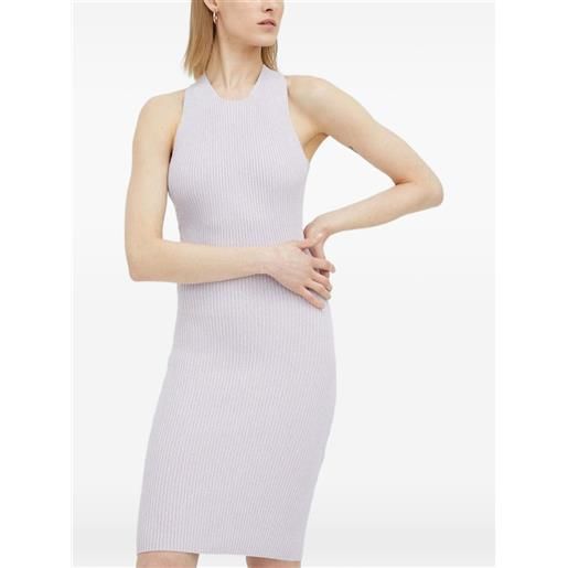 REMAIN abito corto a coste - viola