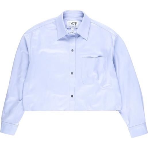 TWP little big joe shirt - blu