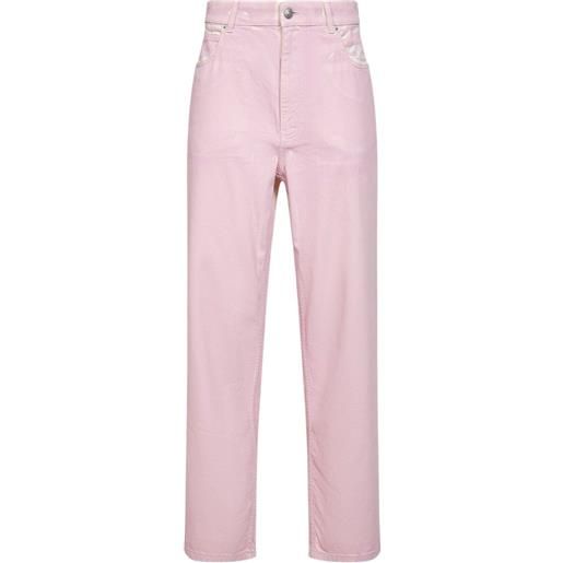 Marni jeans dritti - rosa